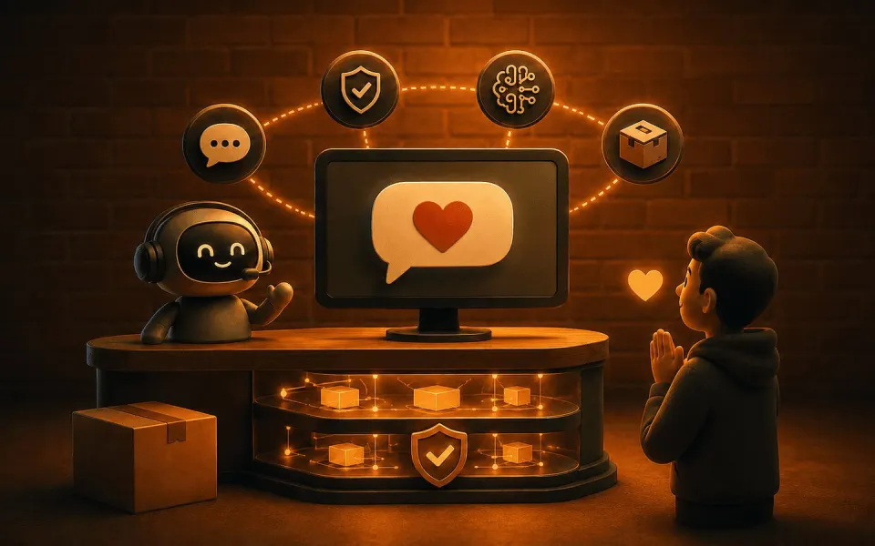 Cover image for the article “Brand voice for AI: How your brand stays on-brand”